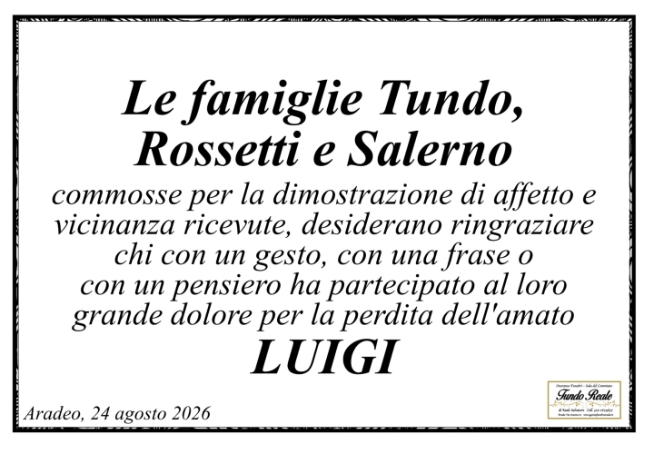 Famiglia Tundo Luigi